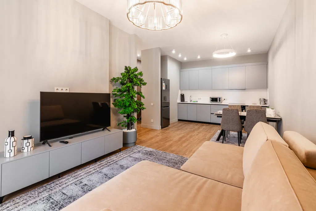 Квартира ЖК Эстет с шикарным видом на горы, возле ТРЦ Мега  Центр — аренда посуточно в Алматы