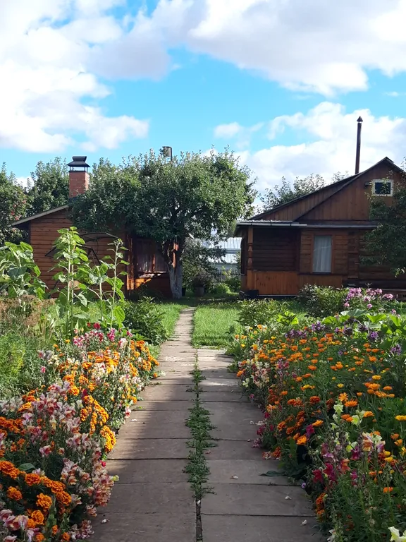 Домик с баней и фурако и барбекю на территории в 10 минутах от центра