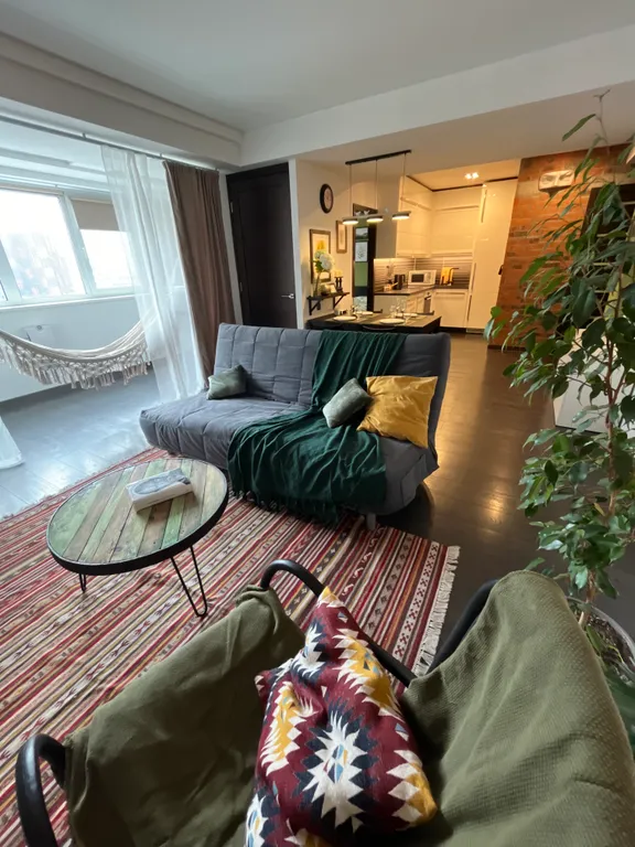 Квартира Апартаменты с гамаком, фикусом и Яндекс станцией Алиса — аренда посуточно в Новосибирск