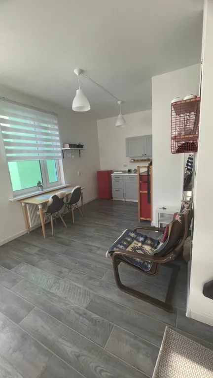 Небольшая студия в скандинавском стиле