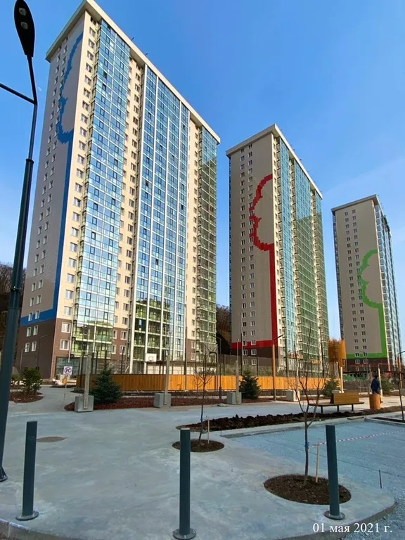 ЖК с охраняемой закрытой территорией большой детской зоной