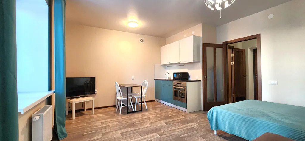 Квартира Квартира Cтудия Izumrud apart для 1-4 гостей в 5 минутах пешком от метро Горки — Казань