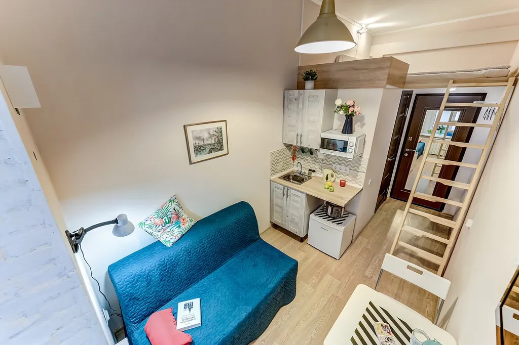 Квартира Двухуровневые апартаменты Old City в 5 минутах от метро Лиговский проспект — Санкт-Петербург