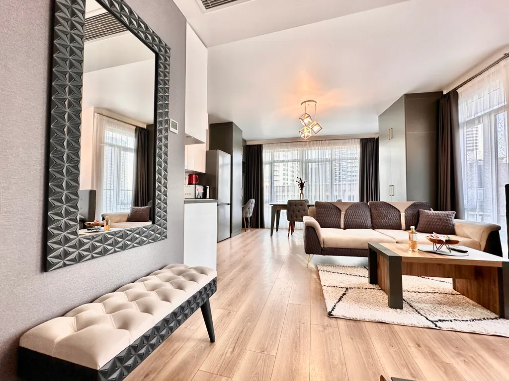 Квартира 2-комнатный апартамент в ЖК White Sails с бассейном и парковкой — аренда посуточно в Батуми