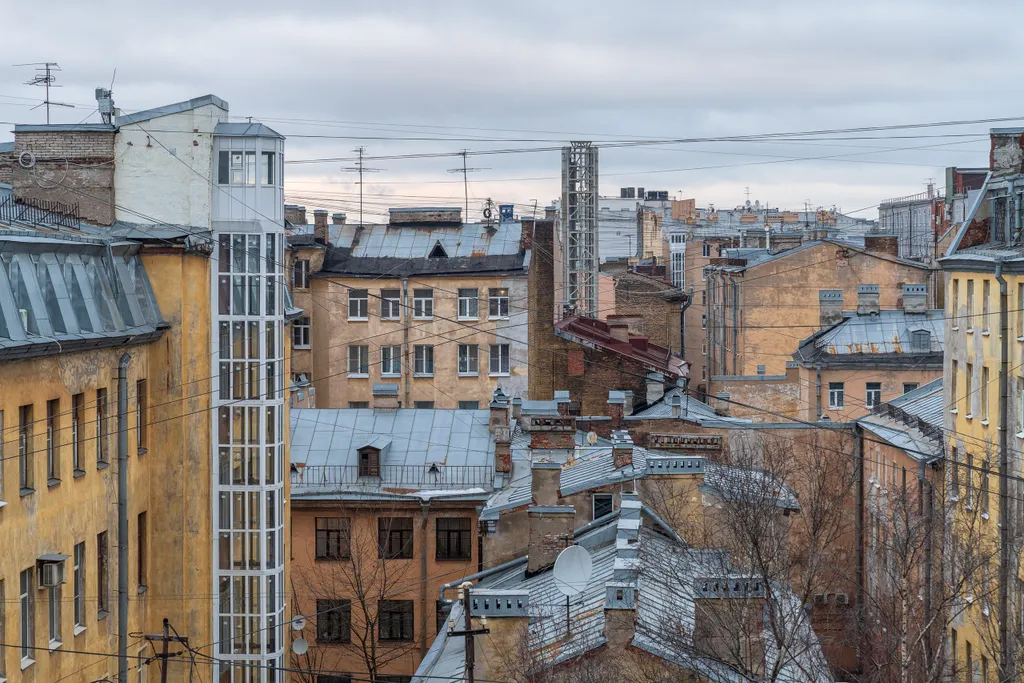 Видовая квартира-студия недалеко от Московского вокзала