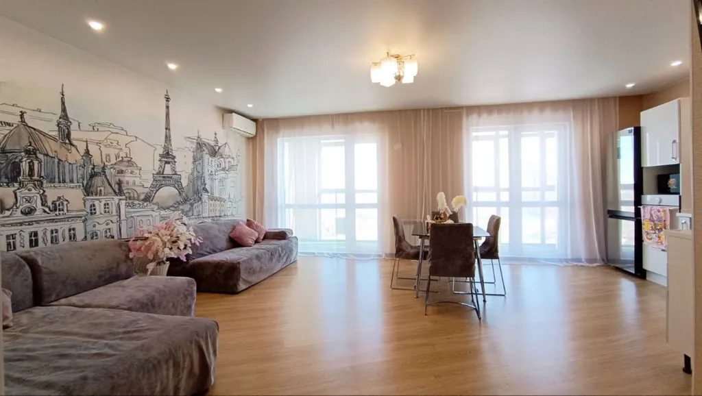 Апартаменты Париж в 8 минутах ходьбы от Ерофей Арена