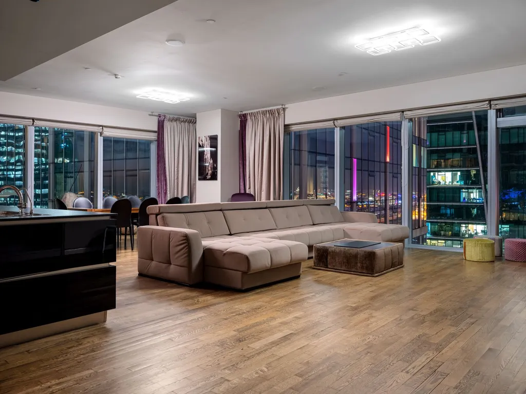 Квартира Апартаменты Москва Сити вид - золотой угол — аренда посуточно в Москва