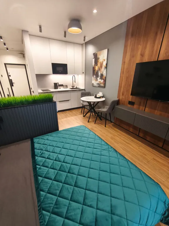 Квартира Квартира Мгновение на юге: стильная каюта на берегу Чёрного моря — Анапа