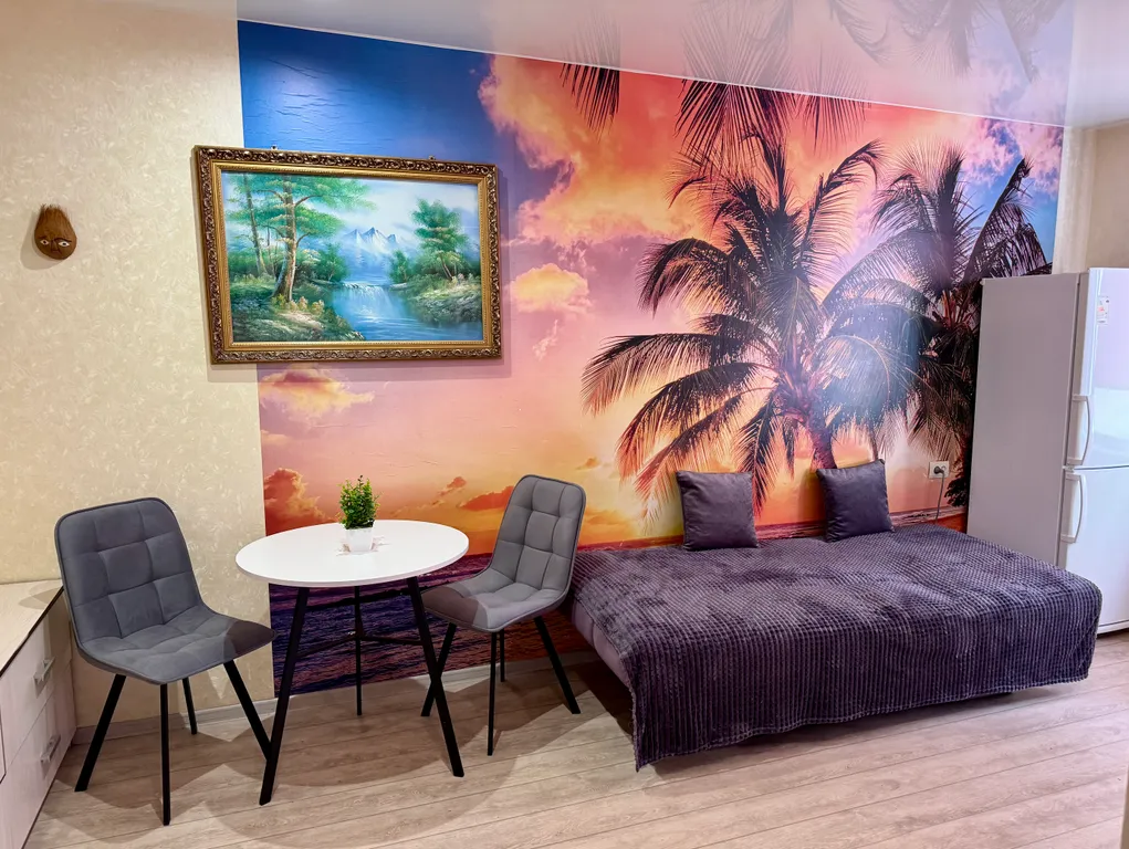 Евродвушка рядом с парком и Волгой