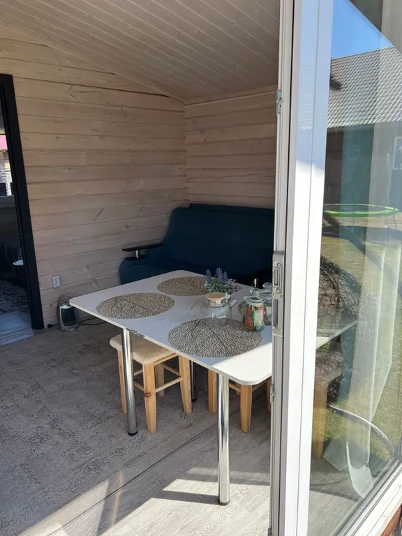 Домик с видом на горы