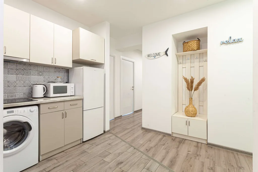 Маленькая уютная квартира с 2 спальнями в центре