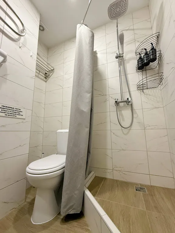 Апартаменты с балконом, 3 минуты до пляжа