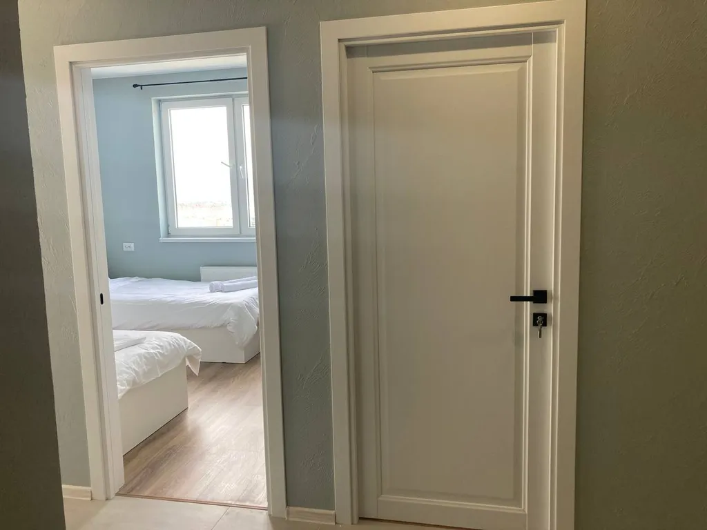 Стандартный номер с раздельными кроватями и шикарным видом на горы