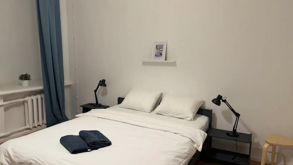 Просторная комната в скандинавском стиле у метро Парк Культуры