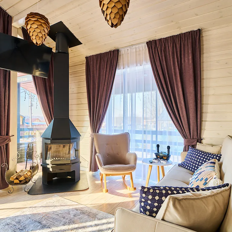 Домик в Икше с камином (Lato-65 Plus)