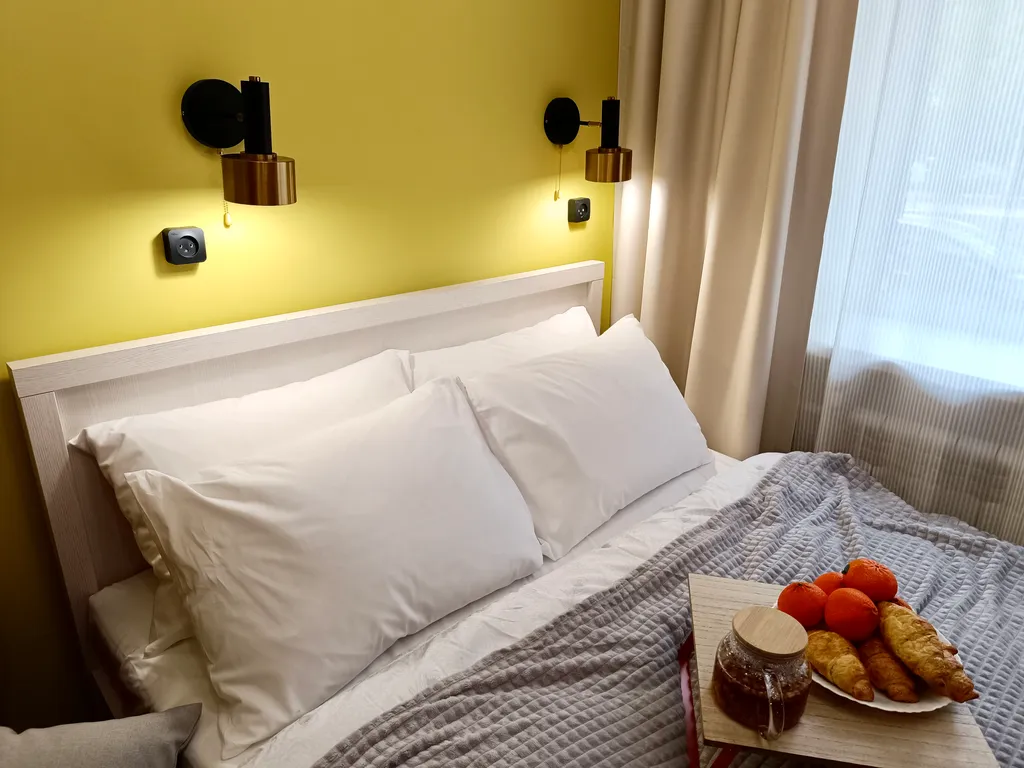 Стильная студия для семьи из 3х человек возле ЖД Вокзала