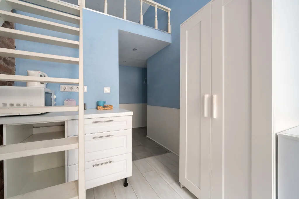 Квартира Квартира Двухуровневая студия New Horizon Есения в историческом центре Питера — Санкт-Петербург