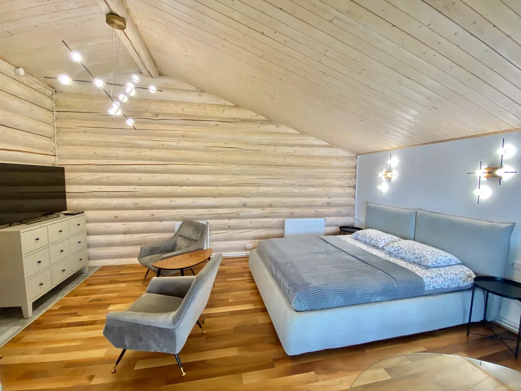 Коттедж Домик-баня на берегу речки — Духанино