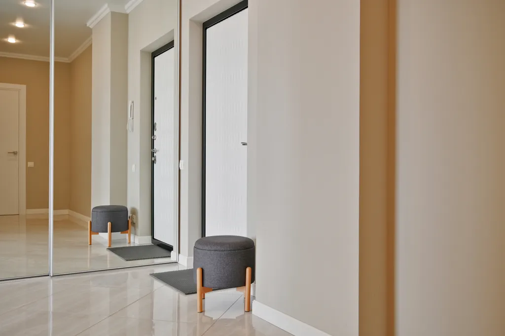 Просторная стильная евро 2-комнатная квартира в центре