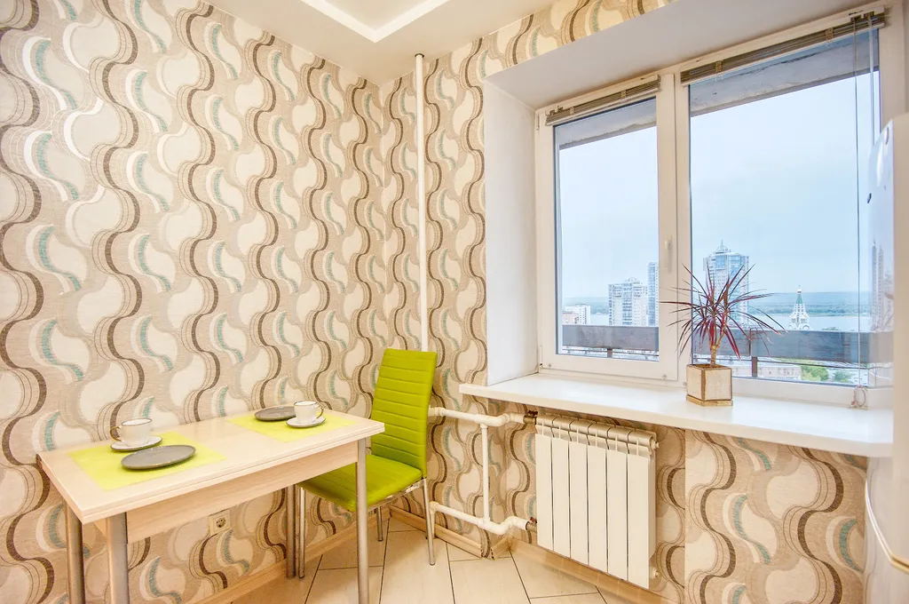 Квартира рядом с набережной, шикарным видом на Волгу и с джакузи