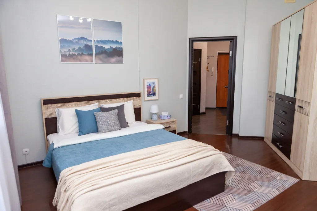 Большая квартира в современном доме на 15 этаже — аренда посуточно в Хабаровск