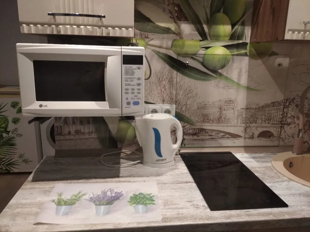 Квартира Квартира Просторная комфортная уютная студия с прекрасным видом на берег Волги — Тверь