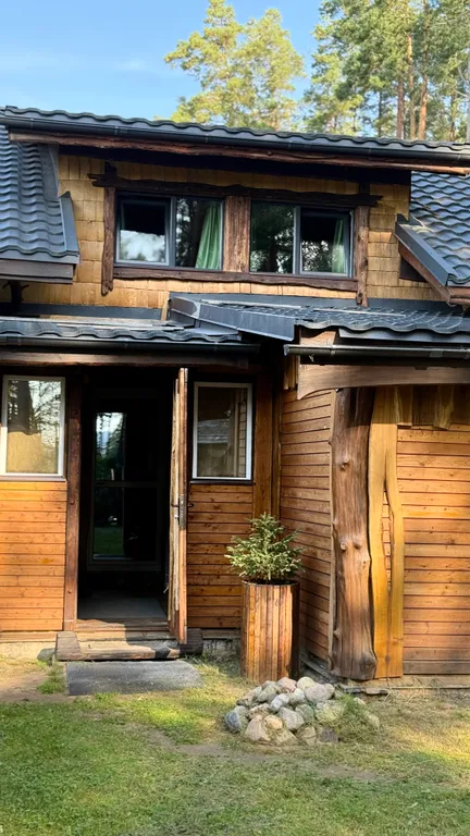 Дом-коттедж банкетный зал, спальни, доп: баня и купель, Минское море