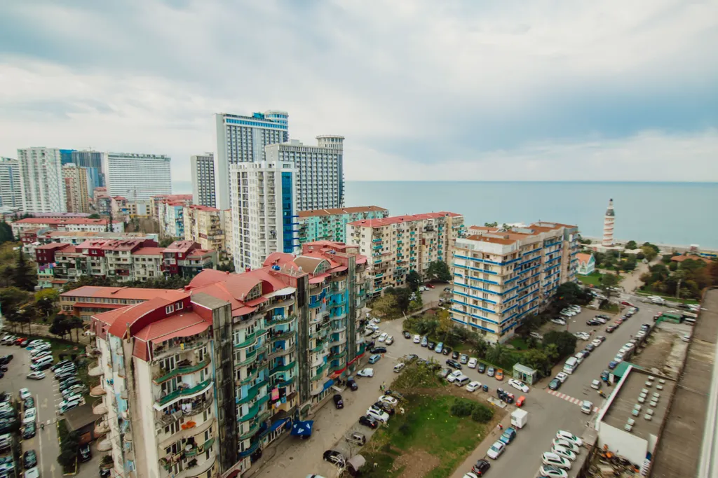 Студия с видом на море