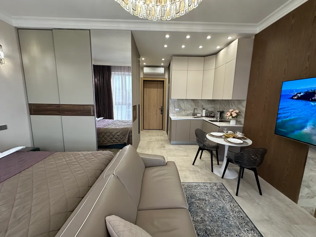 Квартира Квартира Уютная студия в ЖК Невский — Москва