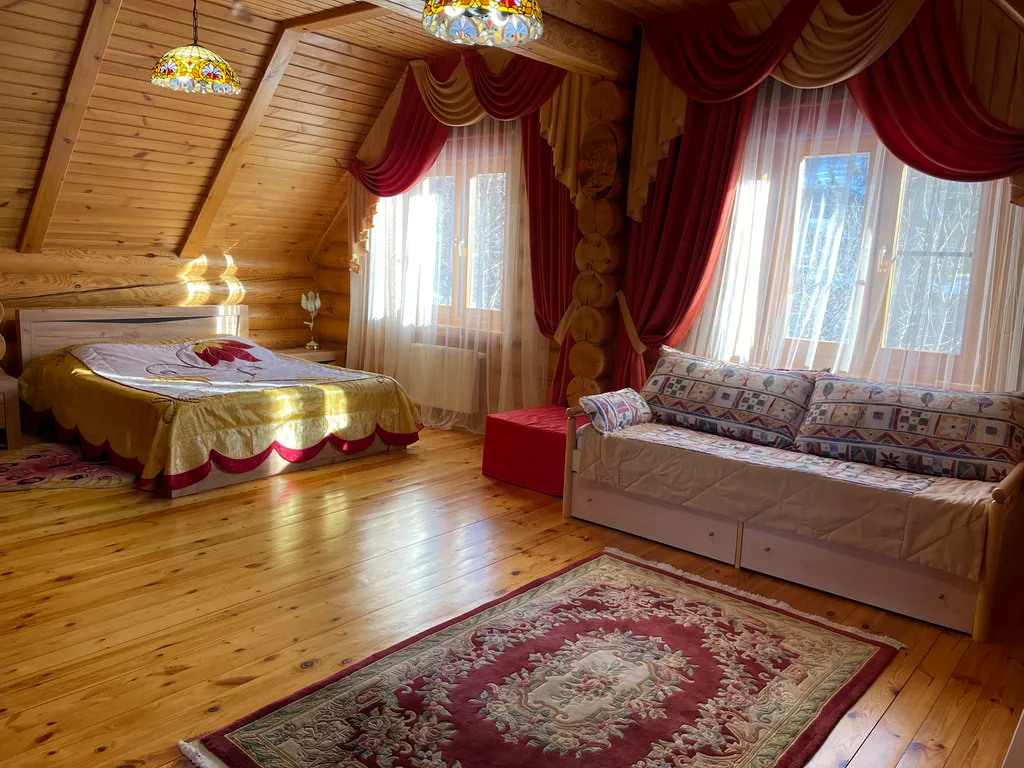 Тургоякский Теремок- дом на 1 линии с собственным выходом к озеру