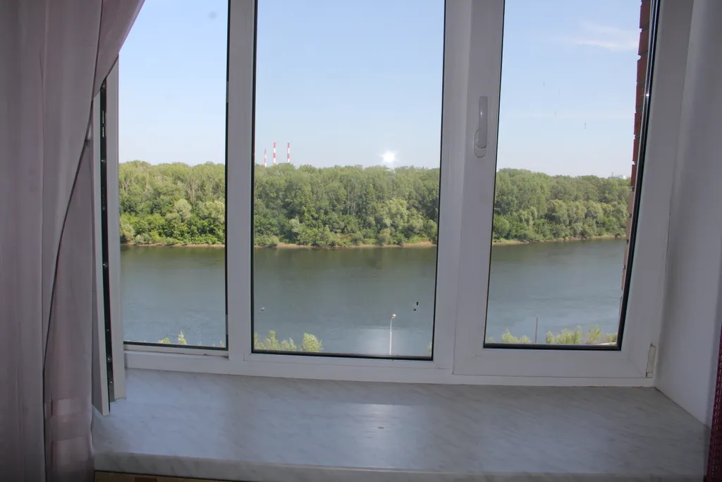 Уютная квартира с видом на реку Уфа