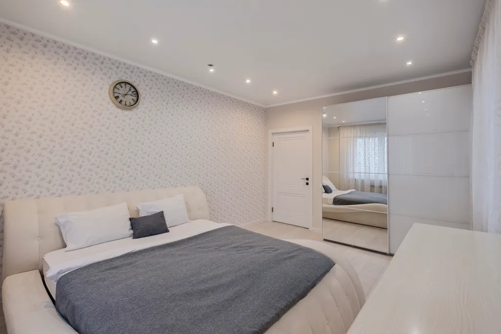 Двухкомнатная квартира с панорамным видом на город