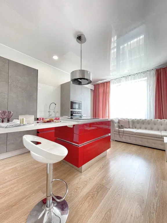 Red apartment