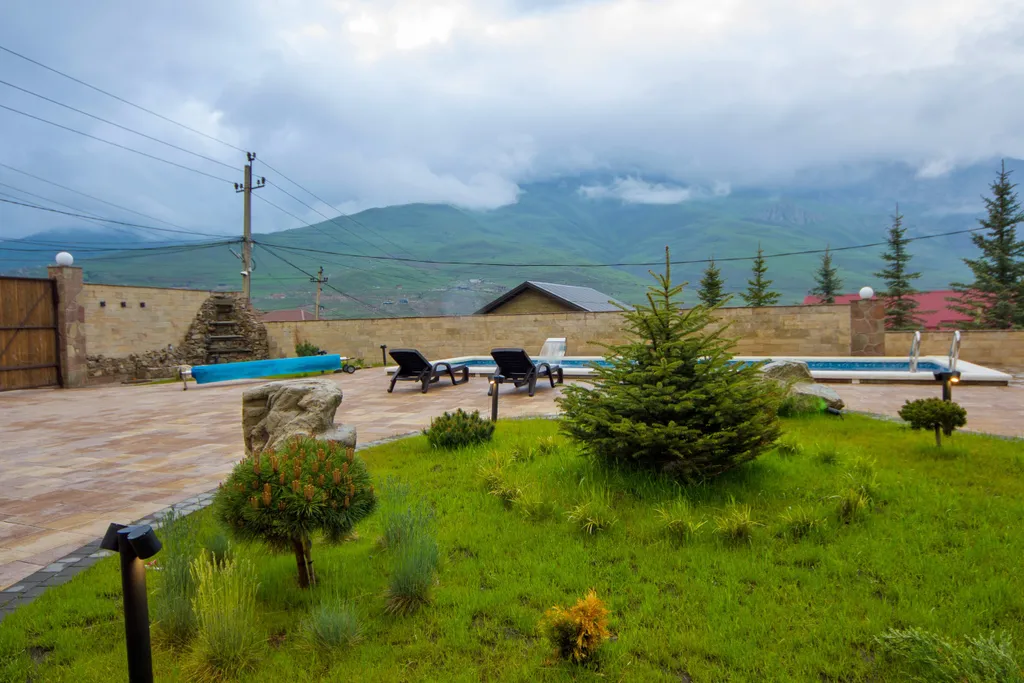 Дом в горах с бассейном