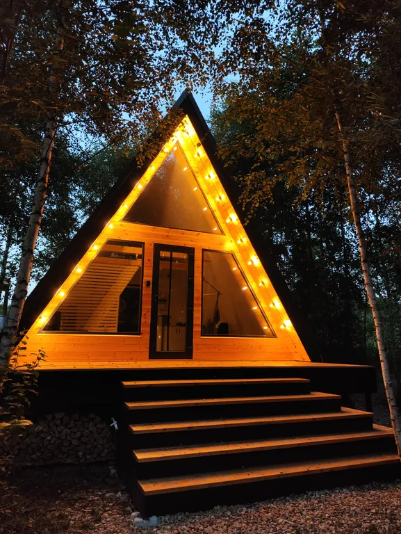 Дом 48m2 — чан, кухня, Wi-Fi
