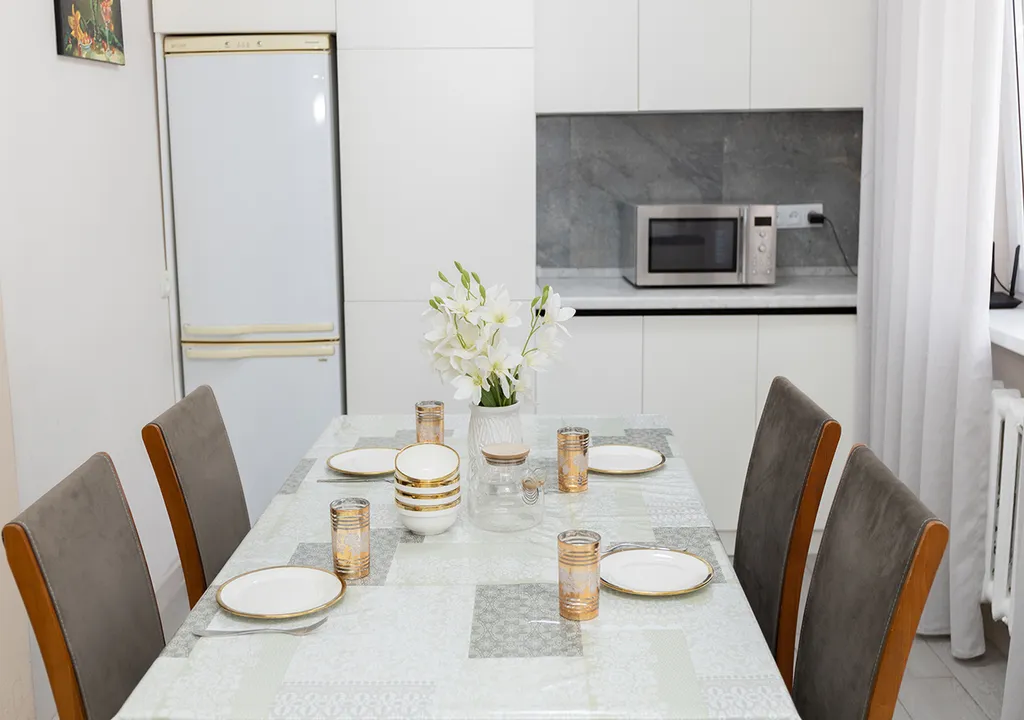 Красивая квартира с видом на горы