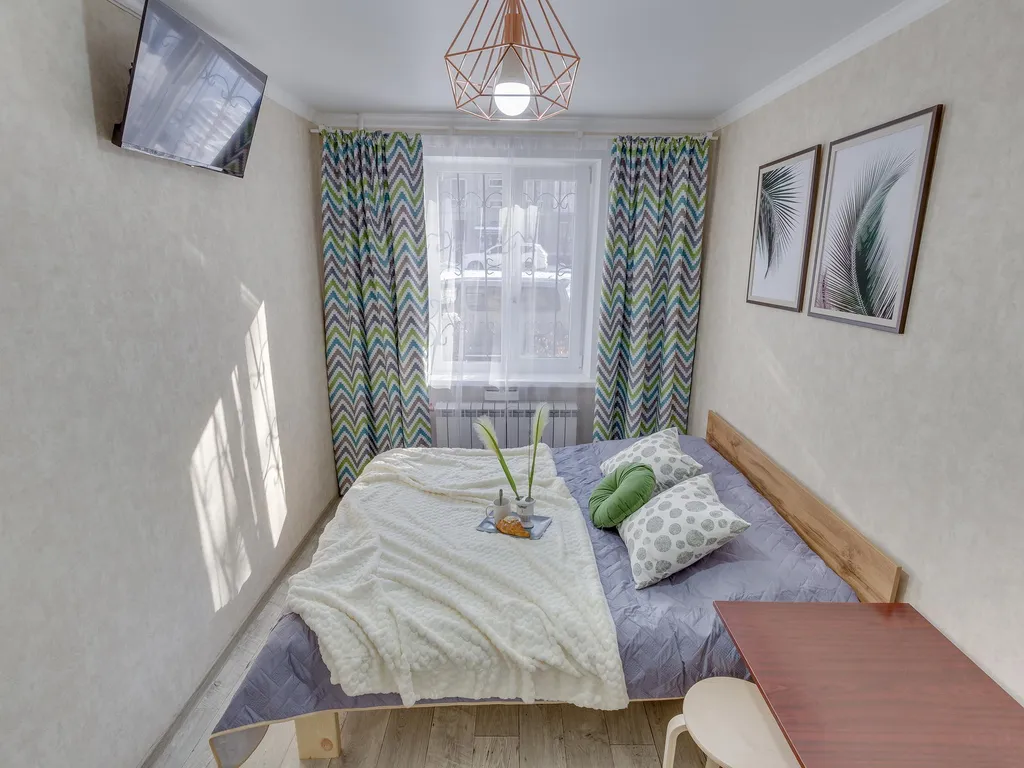 По-домашнему уютная двухместная студия на Толе би — Весновка