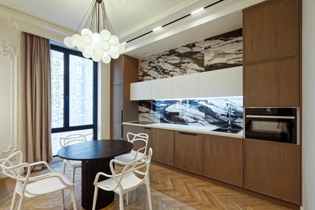 Уютная квартира с дизайнерским ремонтом