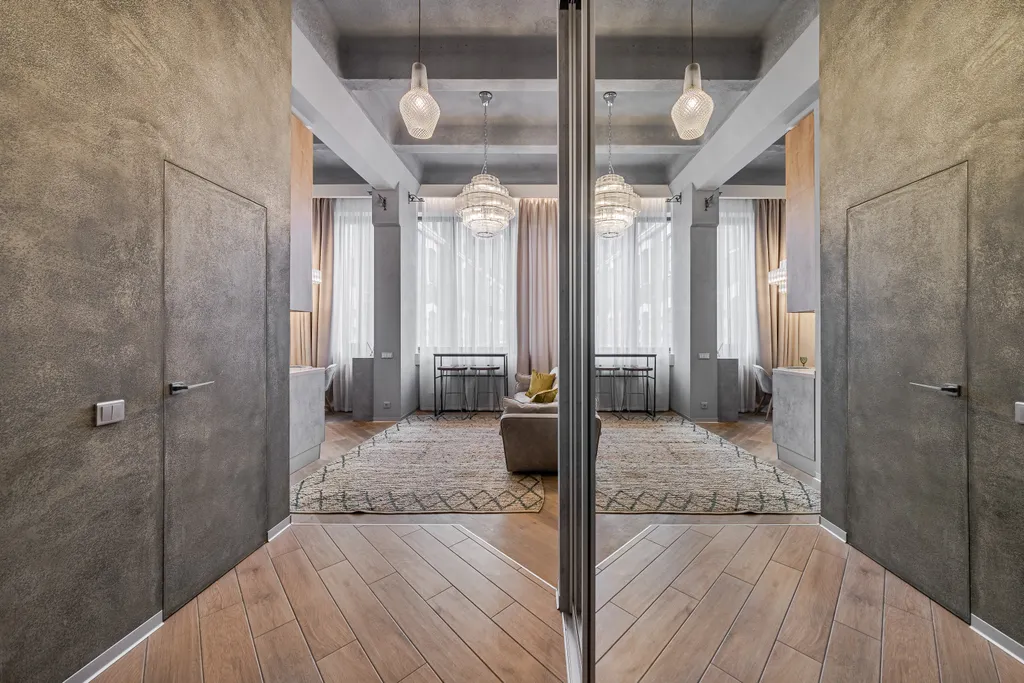 Квартира Квартира Дизайнерский лофт на Бауманской — Москва