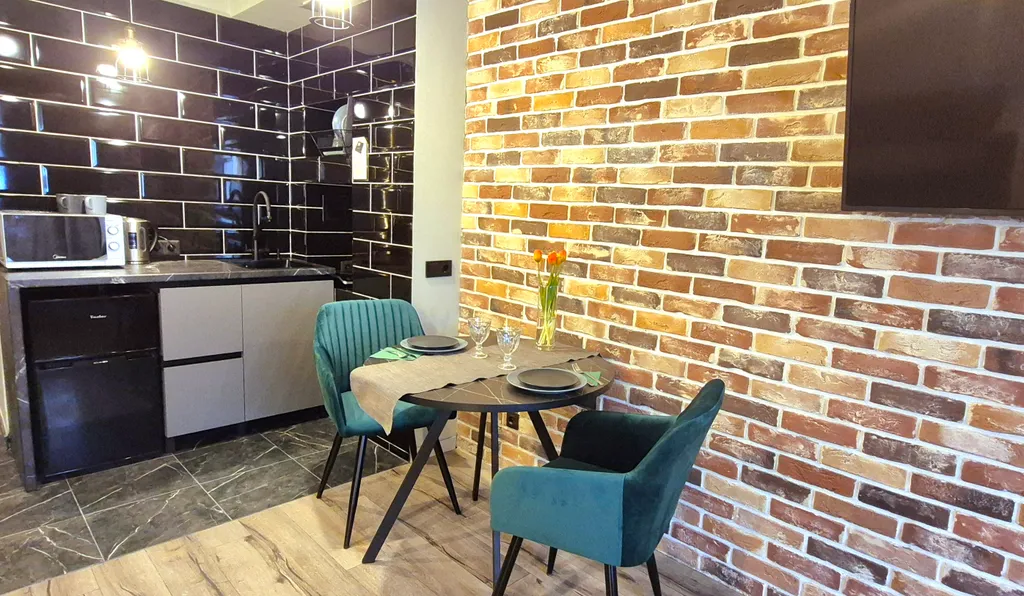 Брутальная и уютная лофт-студия в самом центре города