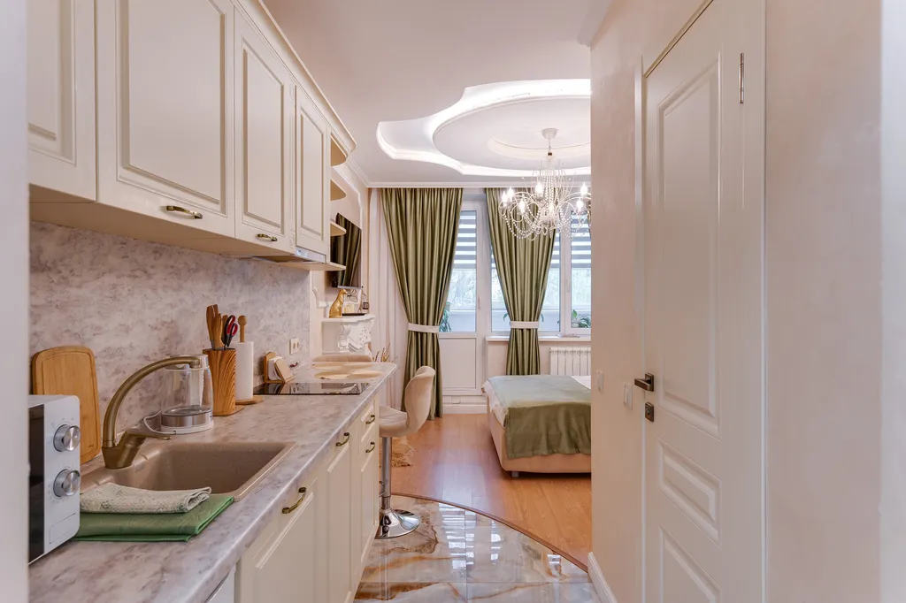 Уютный апартамент в теплых тонах