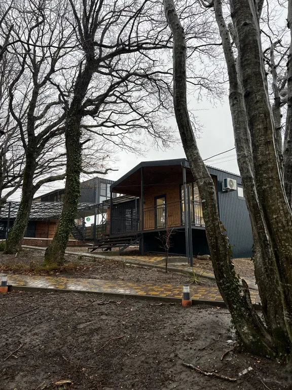 Домик с видом на лес