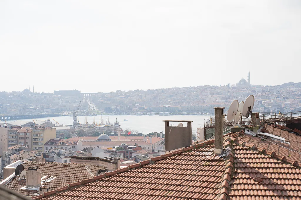 Апартамент с видом на Золотой рог