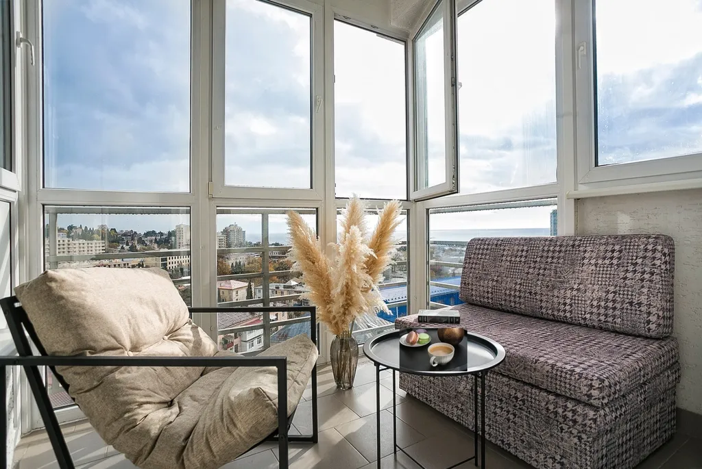 Квартира Садовая. В самом центре, вид на море — аренда посуточно в Ялта