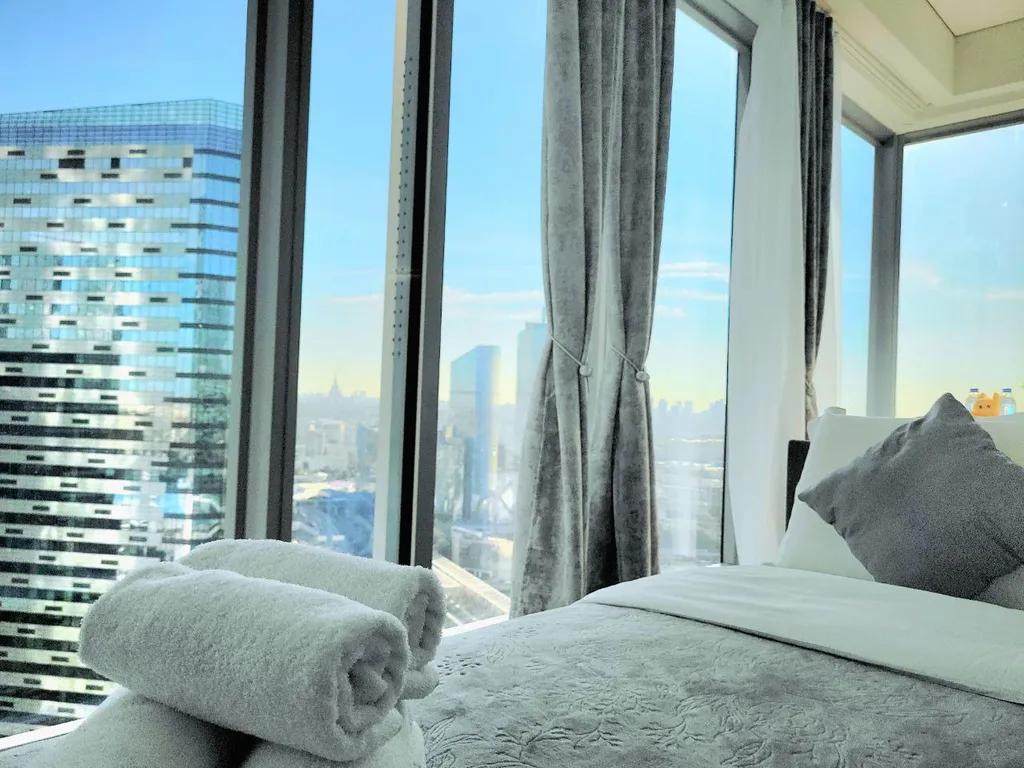 Квартира Квартира Делюкс апартамент с видом на башни и Москву — Москва