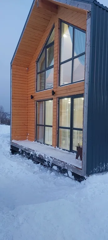 Барнхаус с видом на горы