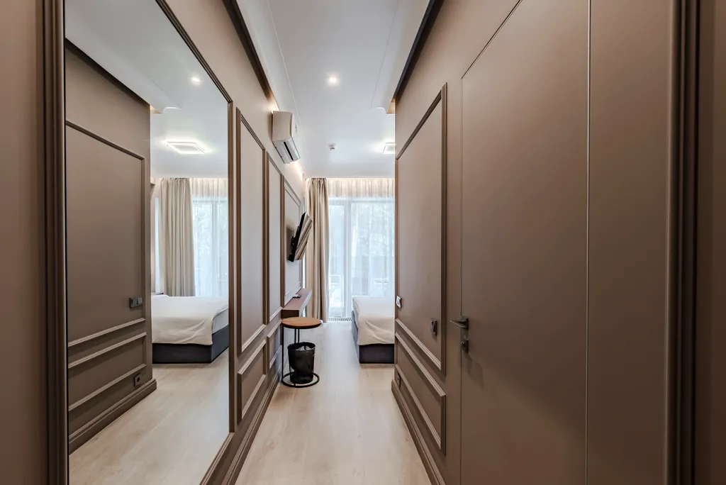 Квартира Квартира Апартамент в комплексе 4* с круглогодичным бассейном — Адлер