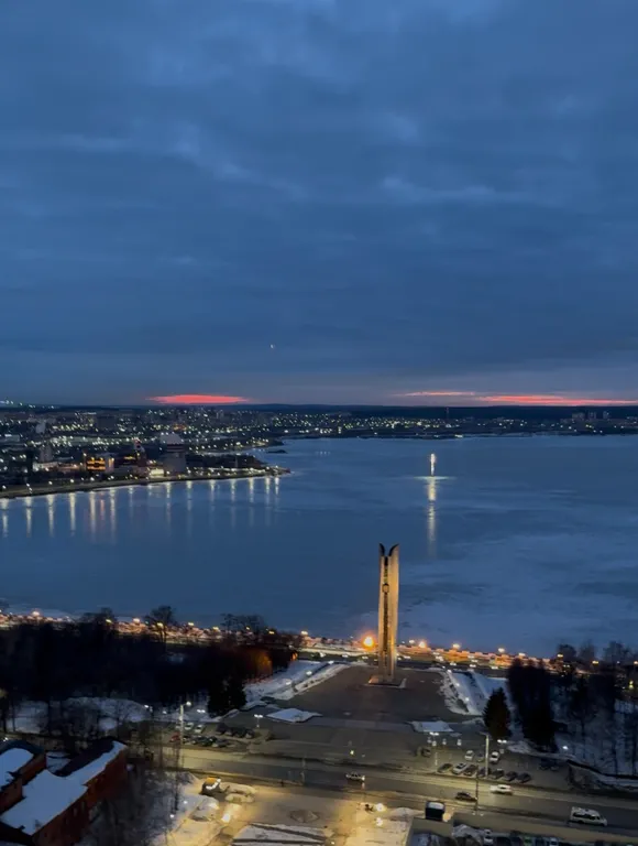 Небо22, номер в Пентхаусе, самый роскошный Ижевск, Джакузи на балконе