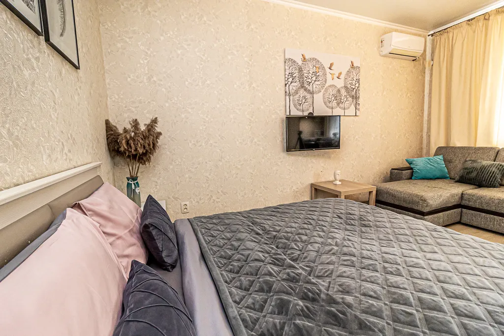 Квартира Квартира Уютная студия в 7 мин от Парка Краснодар — Краснодар