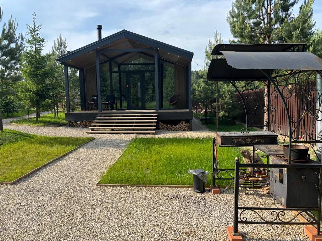 Коттедж Дом у леса с баней и чаном #2 — Семеновское